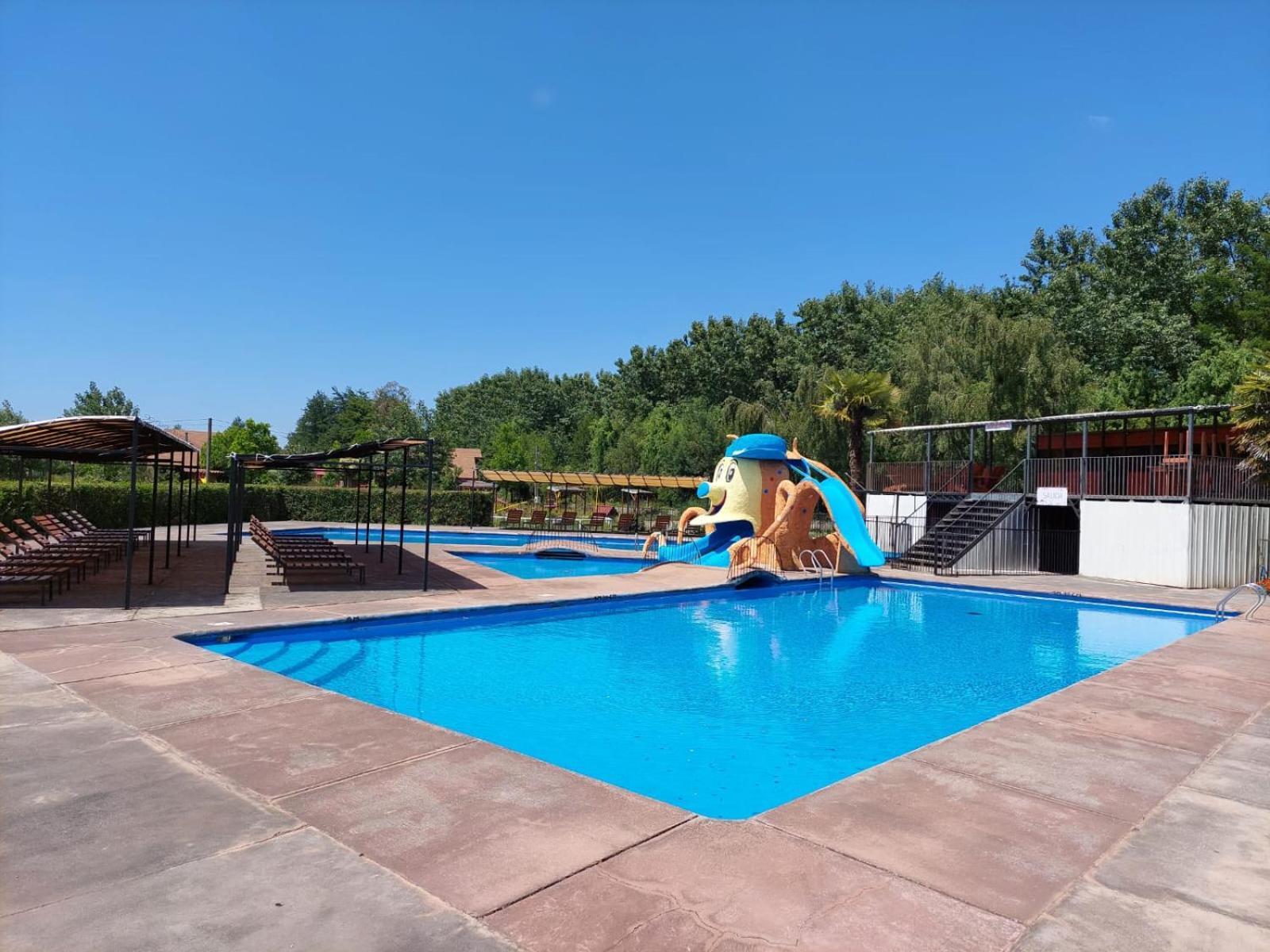Cabanas Turismo Don Ambrosio El Manzano  Kültér fotó