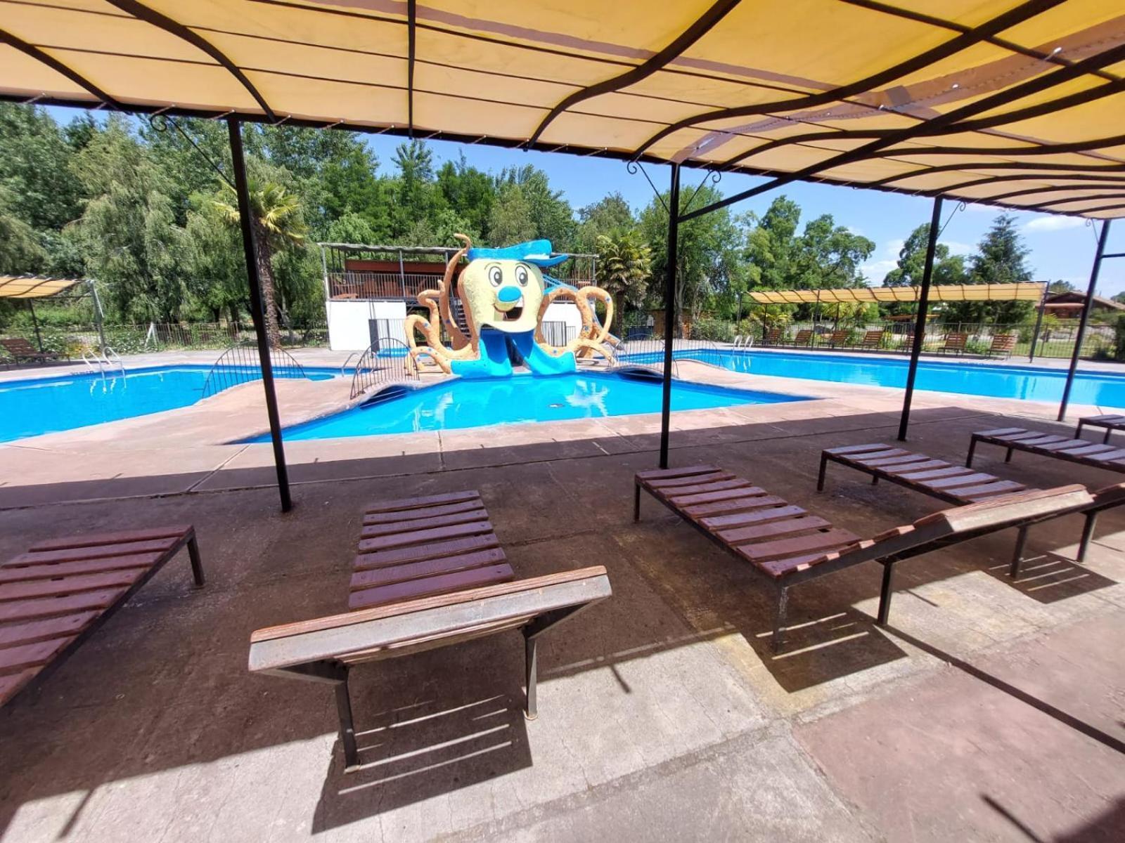 Cabanas Turismo Don Ambrosio El Manzano  Kültér fotó