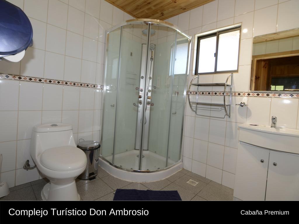 Cabanas Turismo Don Ambrosio El Manzano  Kültér fotó