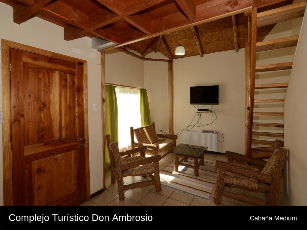 Cabanas Turismo Don Ambrosio El Manzano  Kültér fotó