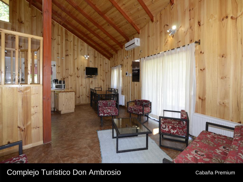 Cabanas Turismo Don Ambrosio El Manzano  Kültér fotó