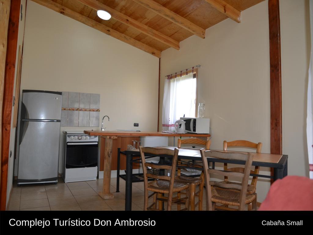 Cabanas Turismo Don Ambrosio El Manzano  Kültér fotó