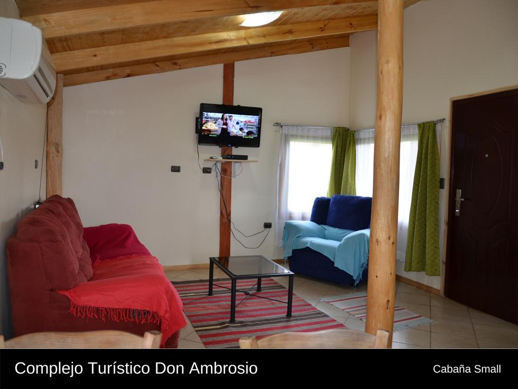 Cabanas Turismo Don Ambrosio El Manzano  Kültér fotó